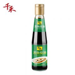 千禾 酱油 清蒸海鲜 鲜中带甜 蒸鱼豉油435ml