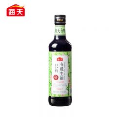 海天 酱油 特级0添加酱油 炒菜提鲜调味品 有机生抽500ml*1瓶