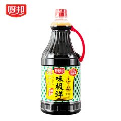 厨邦 味极鲜1.9L特级生抽黄豆酿造酱油调味品家用调料调味料凉拌 1瓶