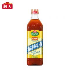 海天 精制料酒800ml*1瓶 家用黄酒 去腥解膻提味牛肉羊肉鱼肉调味料 1瓶