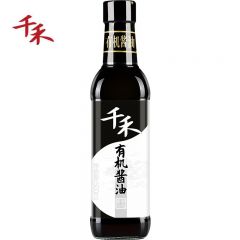 千禾 酱油 特级生抽 有机认证酿造酱油 有机酱油500ml