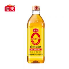 海天 0金标料酒家用0添加800ml  炒菜腌虾调味去腥解膻