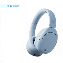 漫步者（EDIFIER） W830NB头戴式主动降噪无线蓝牙耳机双金标升级版长续航V5.4耳麦适用苹果安卓小米2 星辉蓝+彩色耳机包 双金标升级版