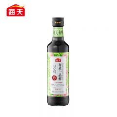 海天 酱油 特级0添加生抽提鲜上色调味品 有机一品鲜500ml*1瓶