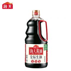 海天 金标系列 生抽酱油 一级酱油 1.28L 非转基因黄豆