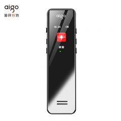 爱国者（aigo） R6933pro-16G 录音笔专业录音器一键录音设备 录音笔转文字会议记录 学习培训采访 炫黑