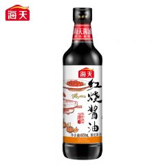 海天 红烧酱油500ml 酿造酱油炒菜红烧肉卤味上色入味