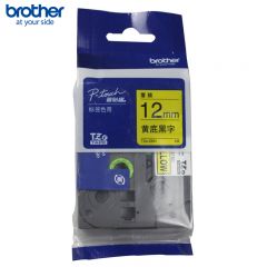 兄弟brother标签机色带TZe-Z631/TZe-631 12mm (黄底/黑字) 单位：（个）