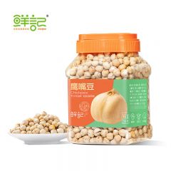 鲜记 原味鹰嘴豆即食轻卡高蛋白抗饿坚果炒货 鹰嘴豆298g