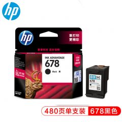 惠普（HP） 678原装黑色墨盒 适用hp 1018/2515/1518/4648/3515/2548/2648/3548/4518打印机