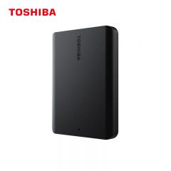 东芝（TOSHIBA） HDTB520YK3AA 2TB 移动硬盘机械 新小黑A5 USB3.2 Gen 1 2.5英寸 兼容Mac 数据存储 轻薄便携 高速传输