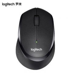 罗技（Logitech） B330 静音无线鼠标企业版 黑色  (个) usb光电鼠标 商务办公家用舒适鼠标2.4G接收器