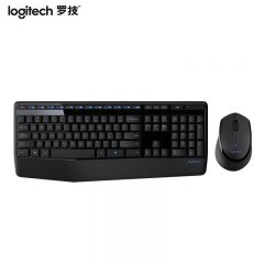 罗技（Logitech） MK345无线键鼠套装 无线办公键盘鼠标套装 笔记本电脑键盘 无线键鼠套装 黑色