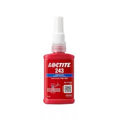 乐泰（loctite） 螺纹锁固胶243中强度 溶油性好 250mL/瓶