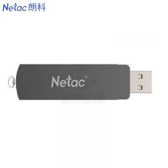 朗科（Netac） U681 U盘 USB3.0优盘 带指示灯金属旋转 16GB 高速U盘