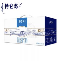 蒙牛 特仑苏低脂牛奶250mL×12盒 牛奶整箱送礼 营养早餐奶 箱装