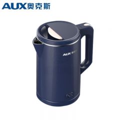 奥克斯（AUX） 电热水壶烧水壶恒温水壶 1.5L大容量 双层防烫一键保温 304不锈钢内胆 HX-A1507B