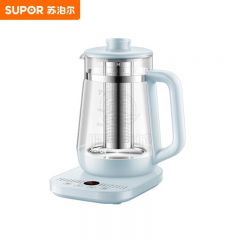 苏泊尔（SUPOR） 养生壶1.8L大容量煮茶器花茶壶316L不锈钢多段调温24小时预约烧水壶煮茶壶玻璃电茶壶 SW-18Y10