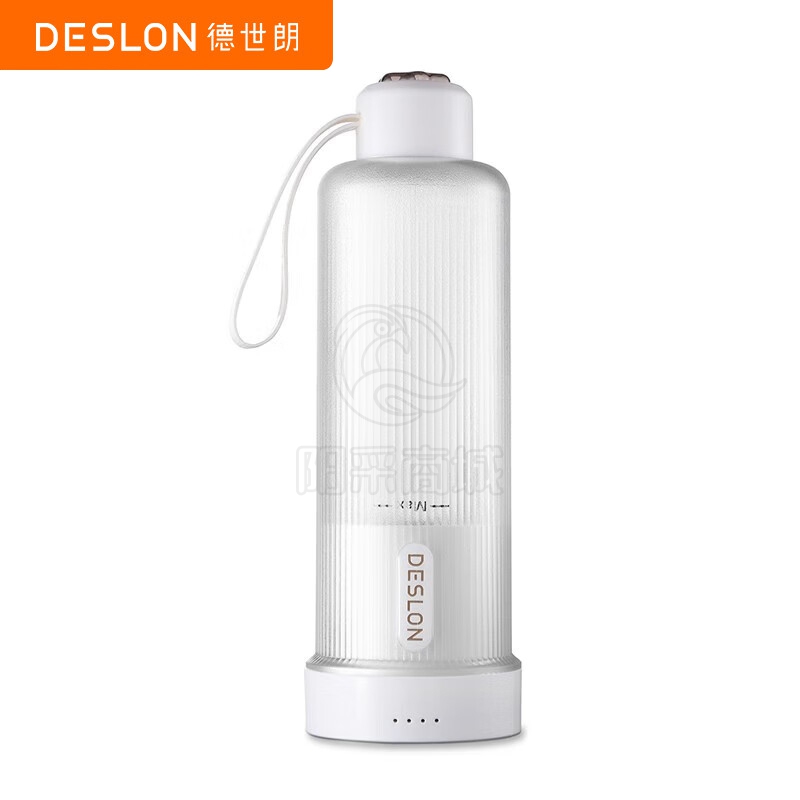 德世朗（DESLON） DDQ-LZ617便携式榨汁机 轻松碎冰 出行便携 8叶刀头 食品级tritan 大容量电池 400mL容量