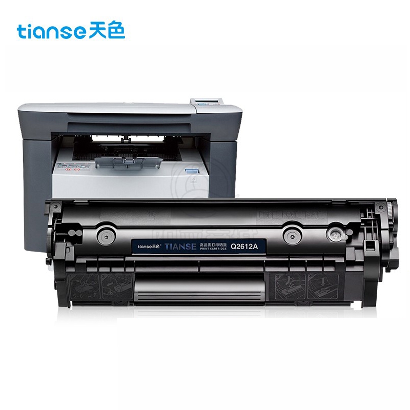 天色 q2612a硒鼓 12a适用惠普m1005硒鼓2612a 1020 hp laserJet 1020plus 1022 1018 m1005mfp m1319打印机墨盒