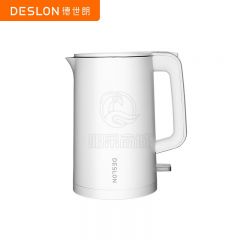 德世朗（DESLON） 电热水壶 DDQ-SH206快速沸腾 304不锈钢内胆 1.8L大容量双层防烫 大口径