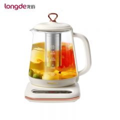 龙的（longde） LD-YS1601养生壶预约浸泡煮茶器触控式多功能花茶壶1.6L容量电水壶烧水壶12小时预约电热水壶开水壶