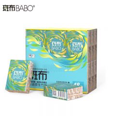 斑布（BABO）BJPP08432-2 幽竹4层8片*18包 吸水不易破面巾纸 小包纸便携