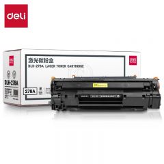 得力（deli）DLH-278A激光碳粉盒(黑) 适用于 惠普 Laserjet P1560/1566/P1606/P1606dn/M1536dnf MFP