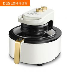 德世朗（DESLON） DDQ-JK007空气炸锅 5L 双旋调温定时 无油空气炸