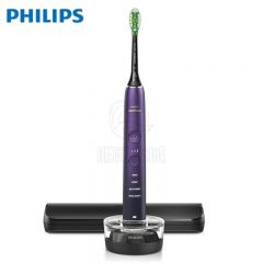 飞利浦（PHILIPS） 电动牙刷HX9911星耀钻石系列 4种洁牙模式 3种强度可选 HX9911/69渐变紫 标配