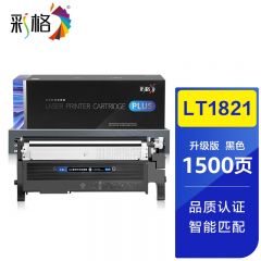 彩格 PLUS系列 LT1821K BK 1.5K 适用联想Lenovo CS1821 CS1821W CS1831 CS1831W CM7110W CM7120W打印机墨盒碳粉