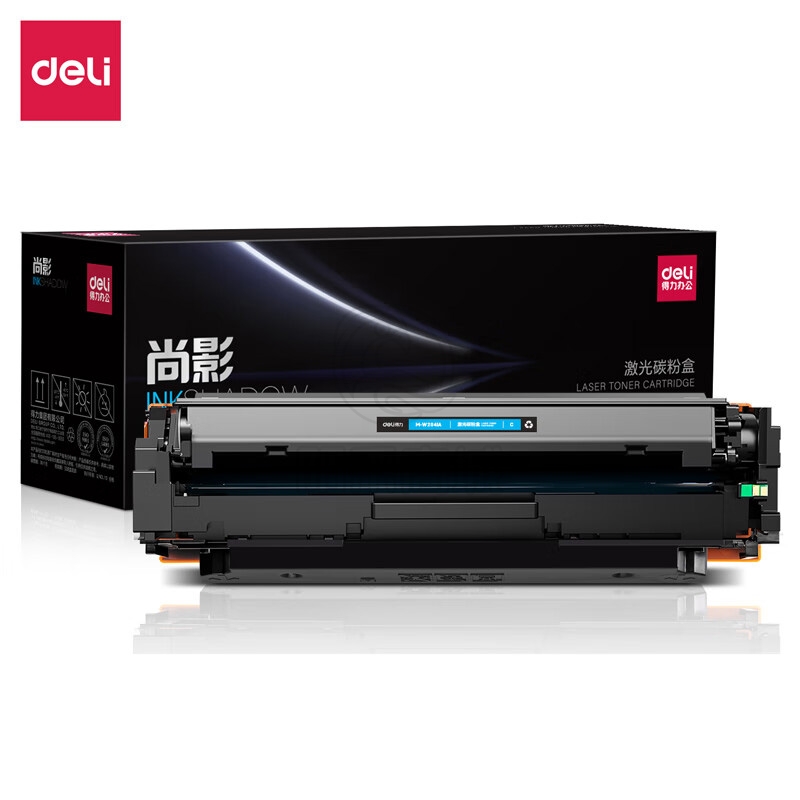 得力（deli） M-W2041A激光碳粉盒(青色)(支)适用 HP Color LaserJet Pro M454dw M454dn