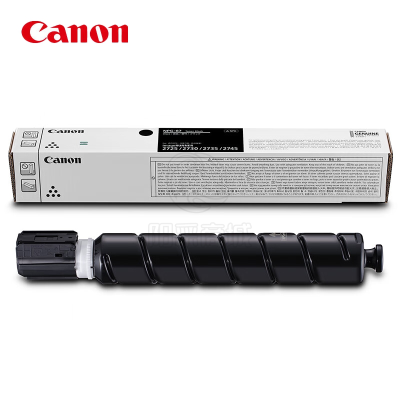 佳能（Canon） NPG-87L TONER BK原装黑色墨粉（适用于iR2725 iR2730 iR2735）