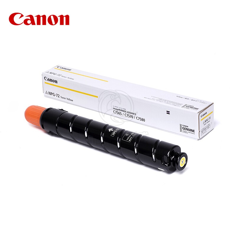 佳能（Canon） NPG-72 TONER Y 原装黄色标准容量墨粉(适用于iR-ADV C7580/C7570/C7770/C7780)