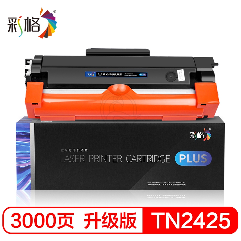 彩格 PLUS系列 粉盒 TN2425 BK 3K 适用兄弟DCP-7190DW粉盒 DCP-L2535DW粉盒 DCP-L2550DW DCP-7090DW DCP-7195DW