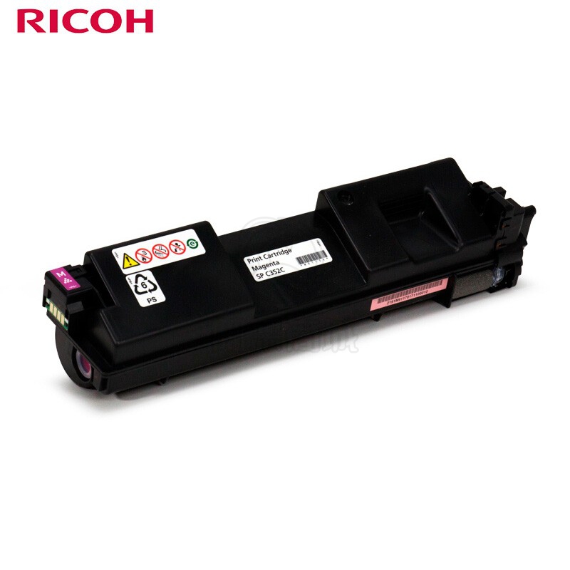 理光（Ricoh）SP C352C 品红原装墨粉盒 适用SP C352DN打印机（约9000页）