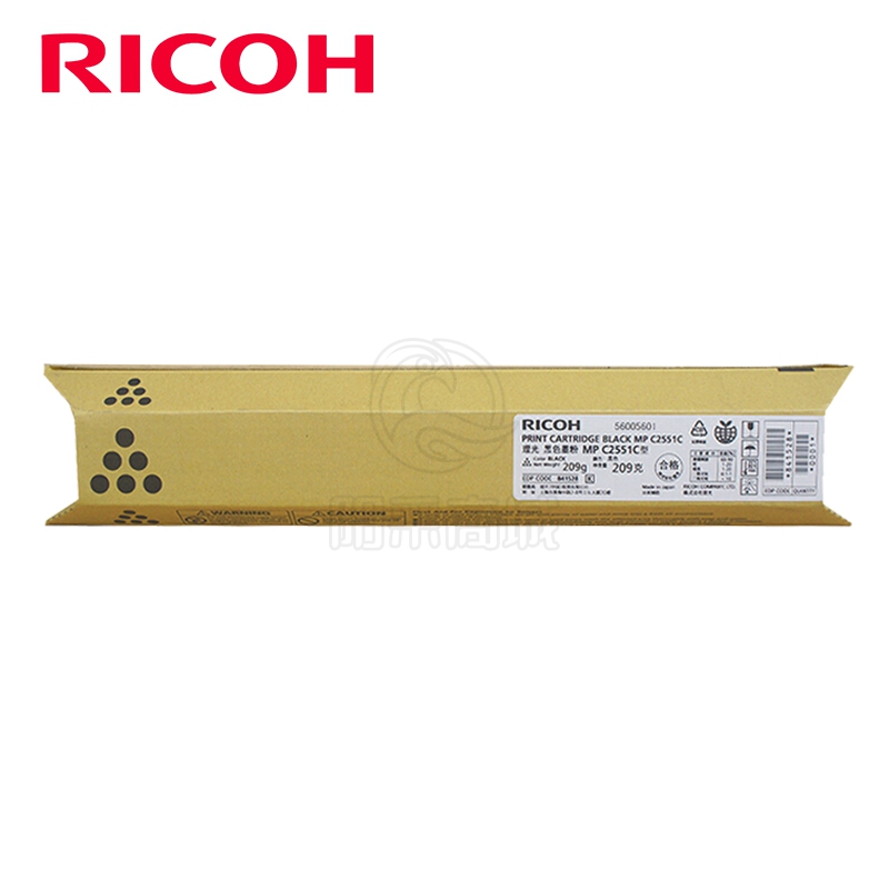 理光（Ricoh） MPC2551C 原装黑色碳粉盒 适用MP C2051/2551