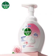 滴露（Dettol）泡沫洗手液花香型250ml 消毒抑菌99.99% 儿童适用泡泡 玻尿酸保湿