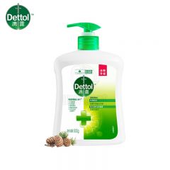 滴露（Dettol） 健康抑菌洗手液松木500g瓶 消毒抑菌儿童家庭用清爽去油