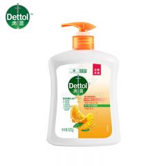 滴露（Dettol） 健康抑菌洗手液柑橘500g瓶消毒抑菌清爽