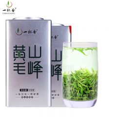 一杯香 2024新茶明前散装礼盒送礼品袋自己喝茶叶 黄山毛峰2星罐装400g（200g*2罐）