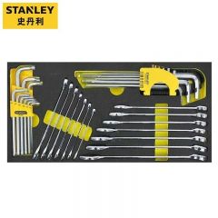 史丹利（STANLEY）EVA工具托组套-32件两用扳手及内六角扳手 90-035-23