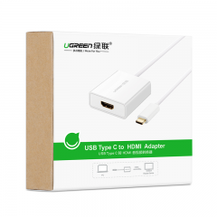 绿联 USB 3.1Type-C转HDMI转换器 40273 /个